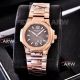 Perfect Replica AAA Clone Patek Philippe Nautilus 35mm Rose Gold Watches Swiss Quartz (3)_th.jpg